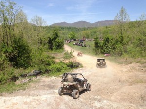 UTVs Trail Riding at Windrock Parks