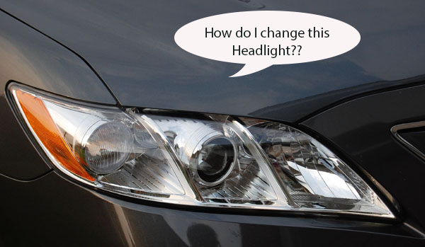 toyota headlight bulb replacement